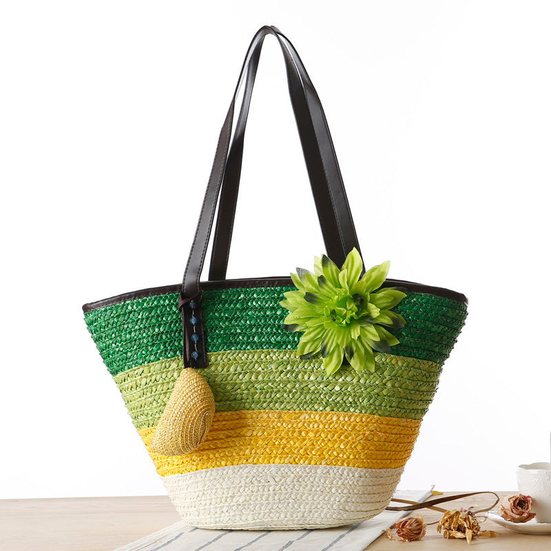 Bolso Flor capazo