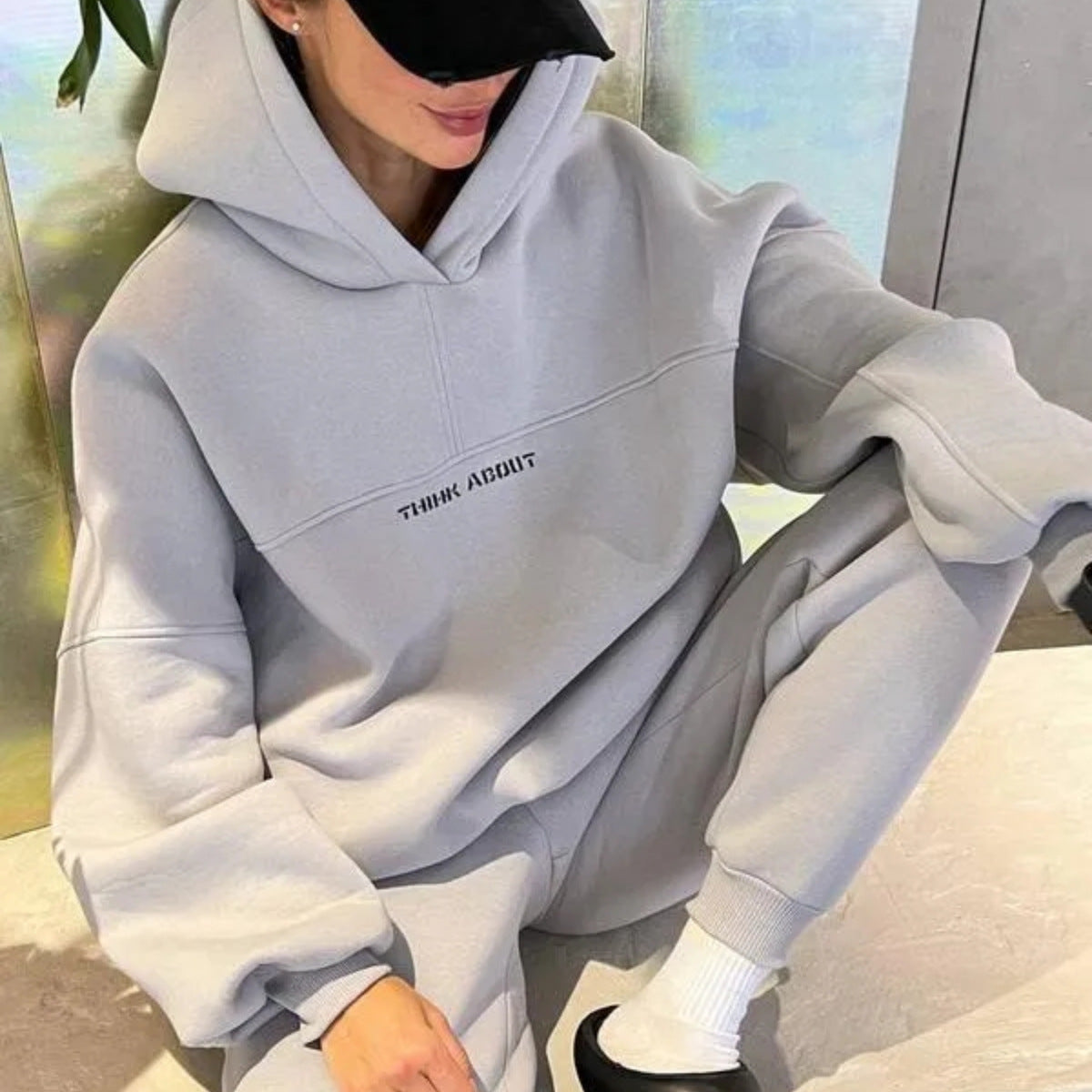 Conjunto chándal mujer Oversize I DON'T CARE varios colores