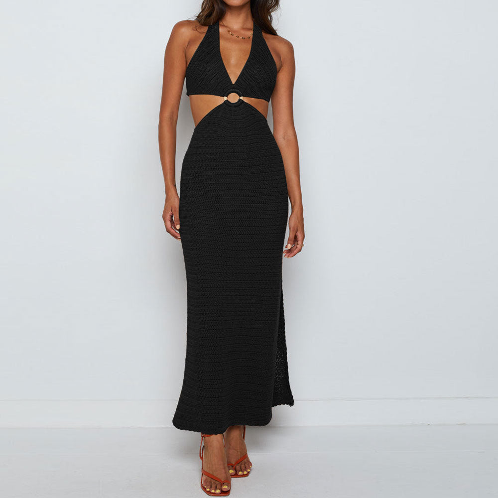 Vestido mujer playero tejido varios colores