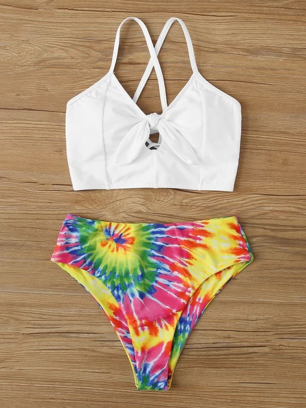 Bikini Rainbow top