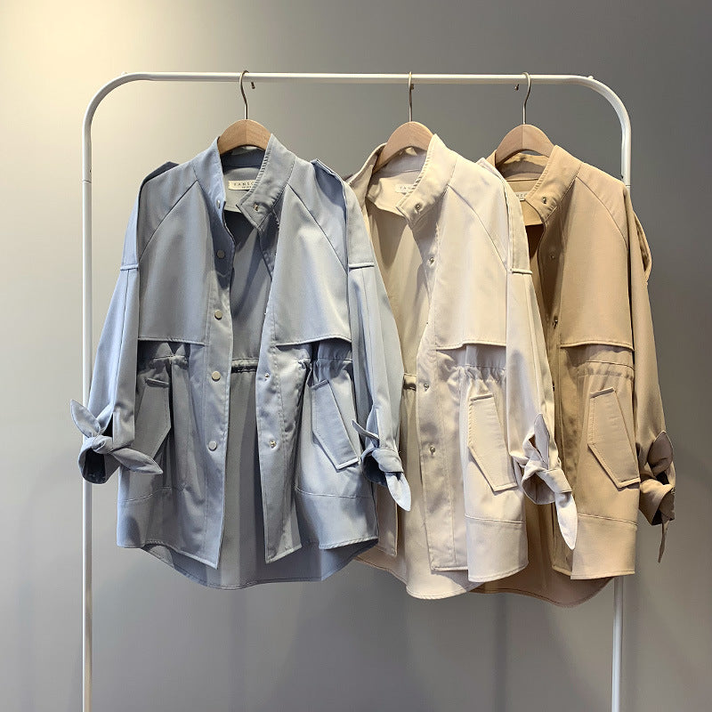 Trench mujer casual finita varios colores