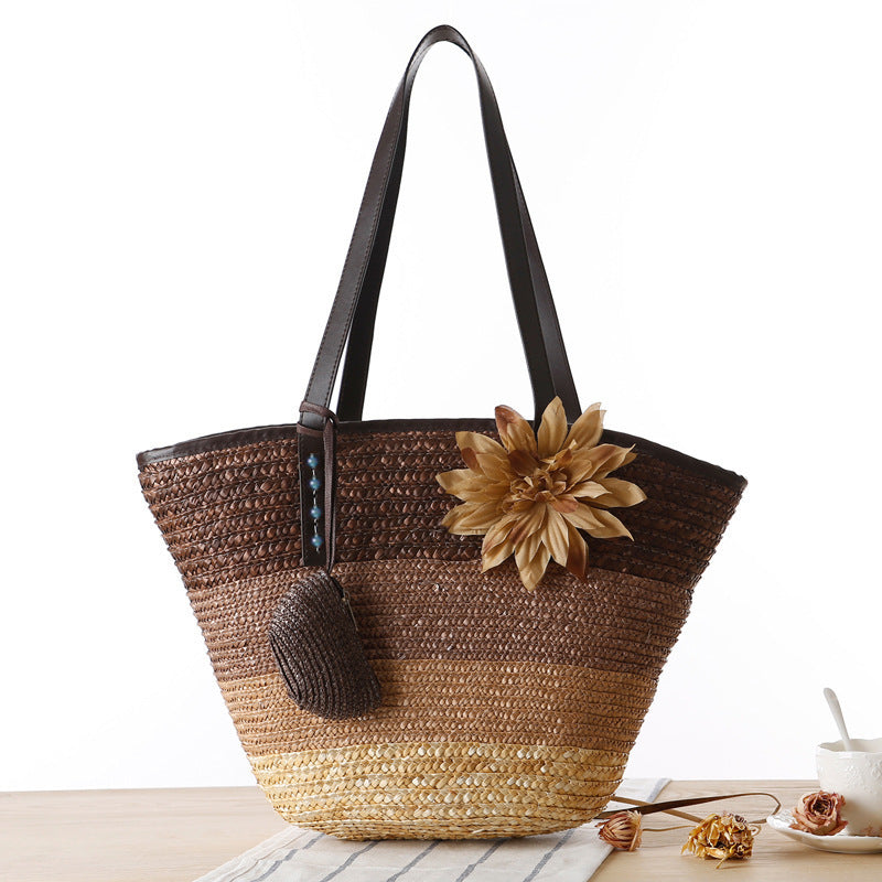 Bolso Flor capazo