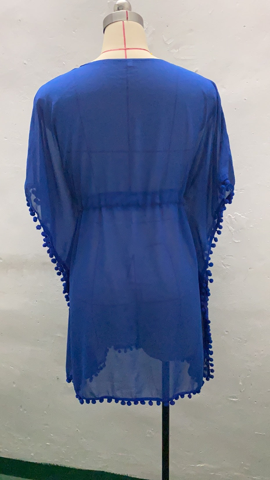 Vestido caftan playero dos colores