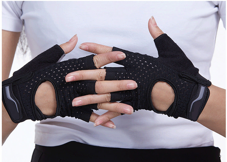 Guantes protectores pesas o ciclo unisex varios colores
