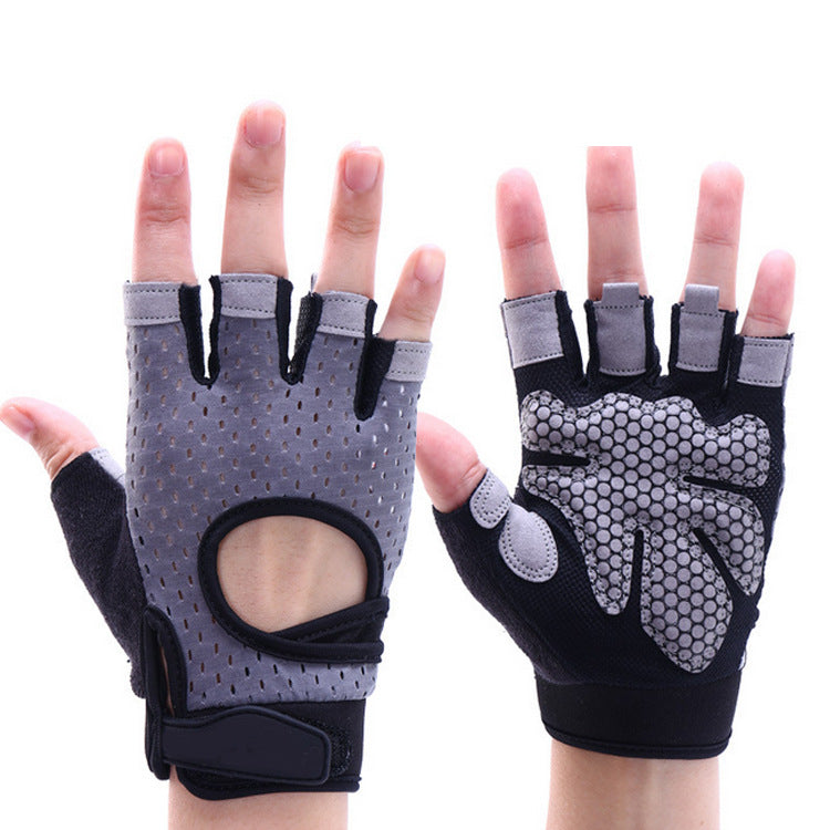 Guantes protectores pesas o ciclo unisex varios colores