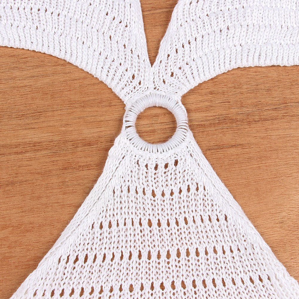 Vestido mujer playero tejido varios colores