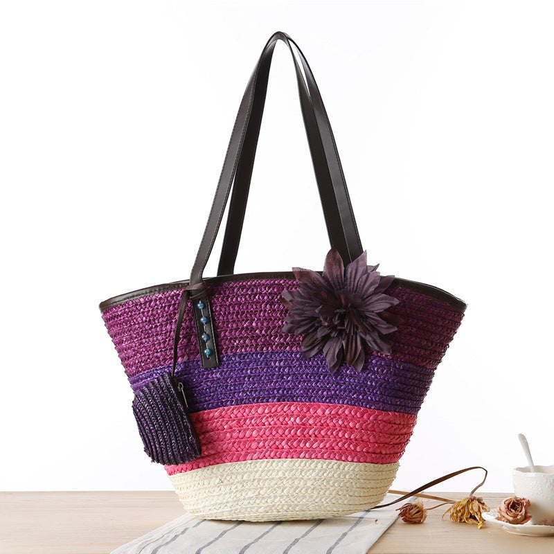 Bolso Flor capazo