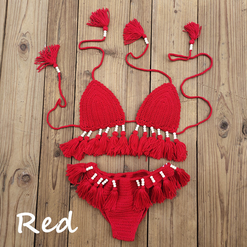 Bikini Croché 7 colores diferentes a elegir