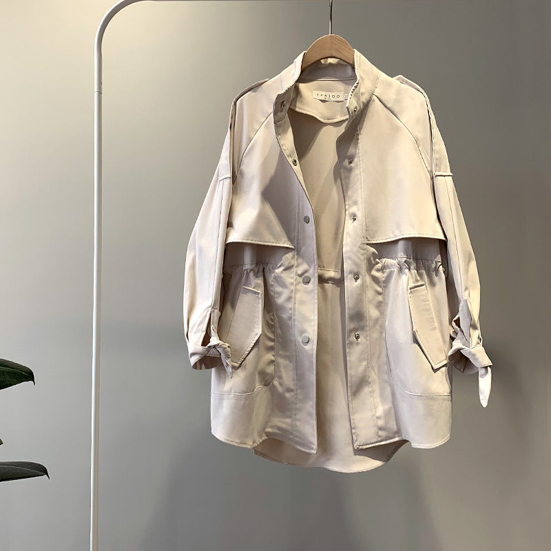 Trench mujer casual finita varios colores