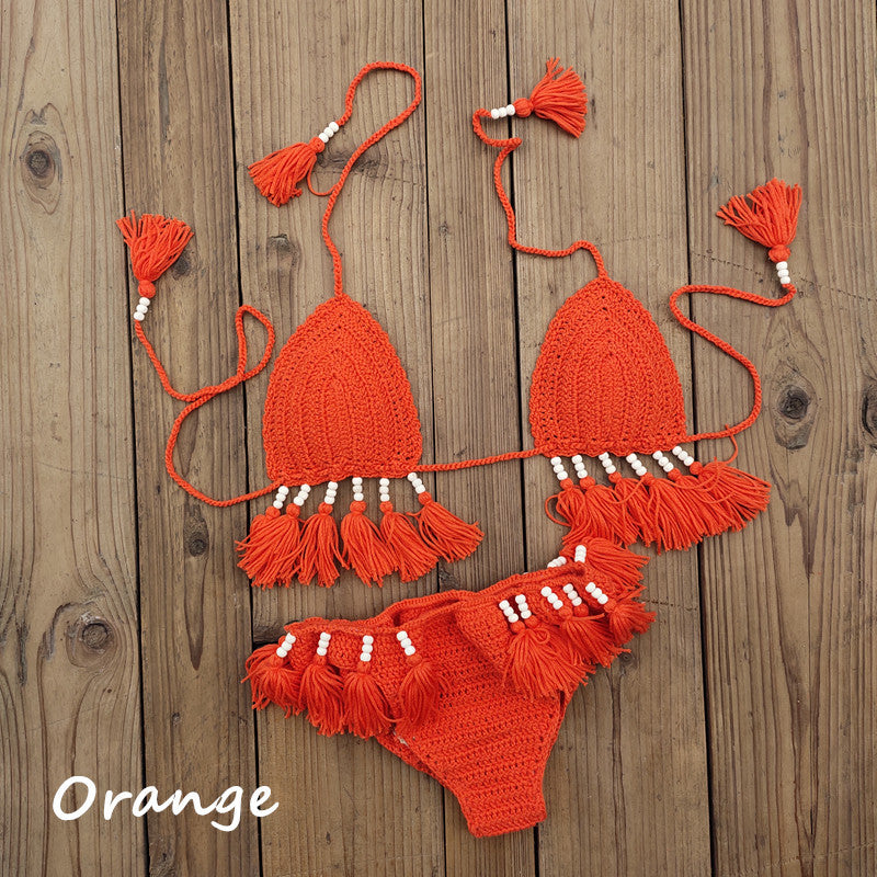 Bikini Croché 7 colores diferentes a elegir