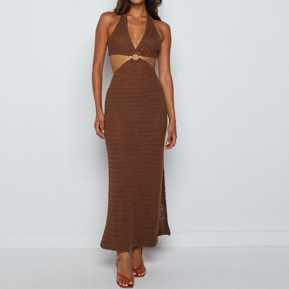 Vestido mujer playero tejido varios colores