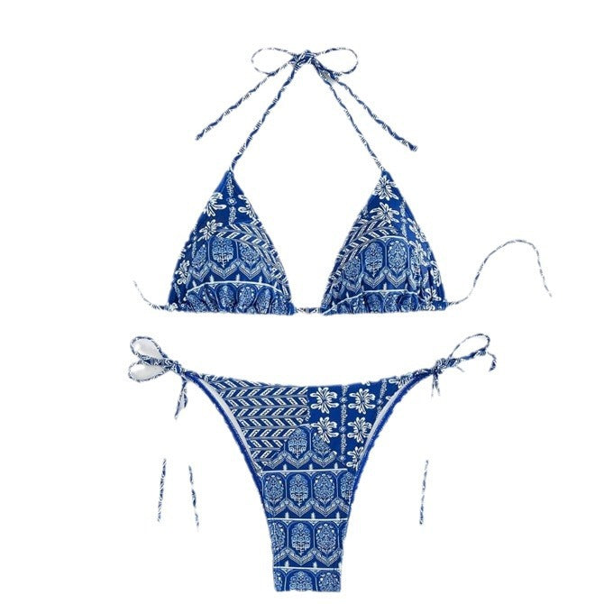 Bikini triangulo estampado varios colores
