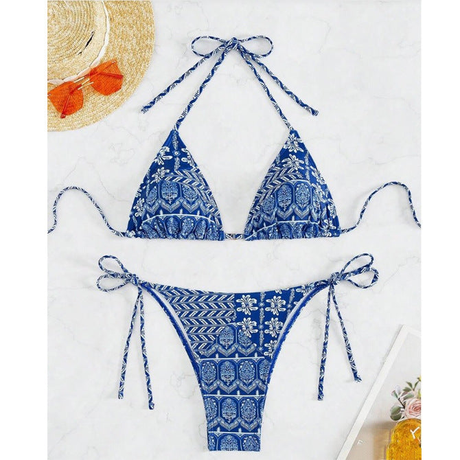 Bikini triangulo estampado varios colores