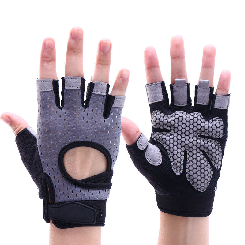 Guantes protectores pesas o ciclo unisex varios colores