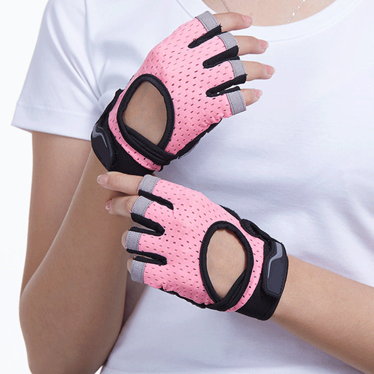 Guantes protectores pesas o ciclo unisex varios colores