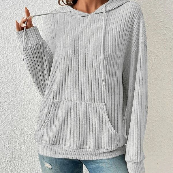Jersey mujer tipo sudadera capucha varios colores