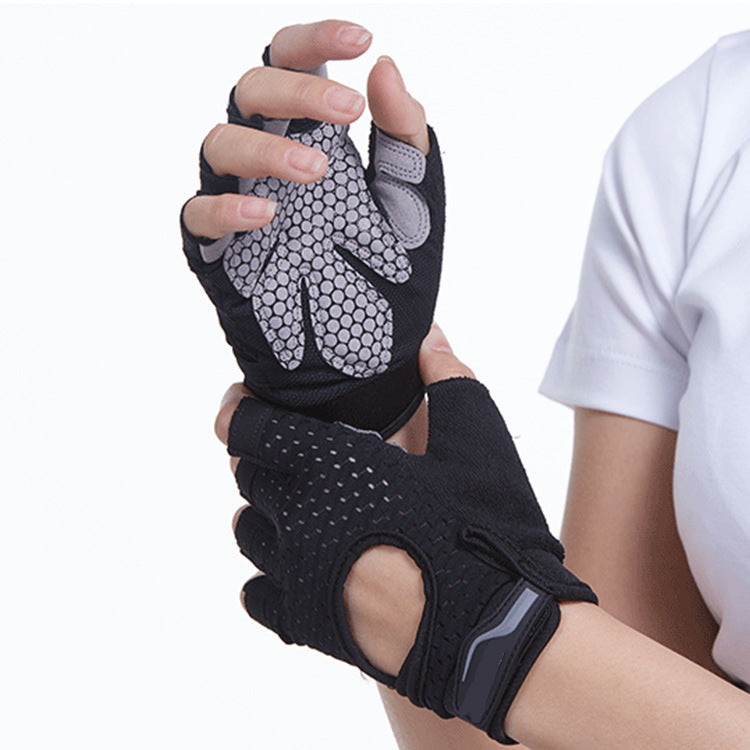 Guantes protectores pesas o ciclo unisex varios colores