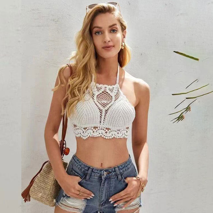Top Croché Blanco