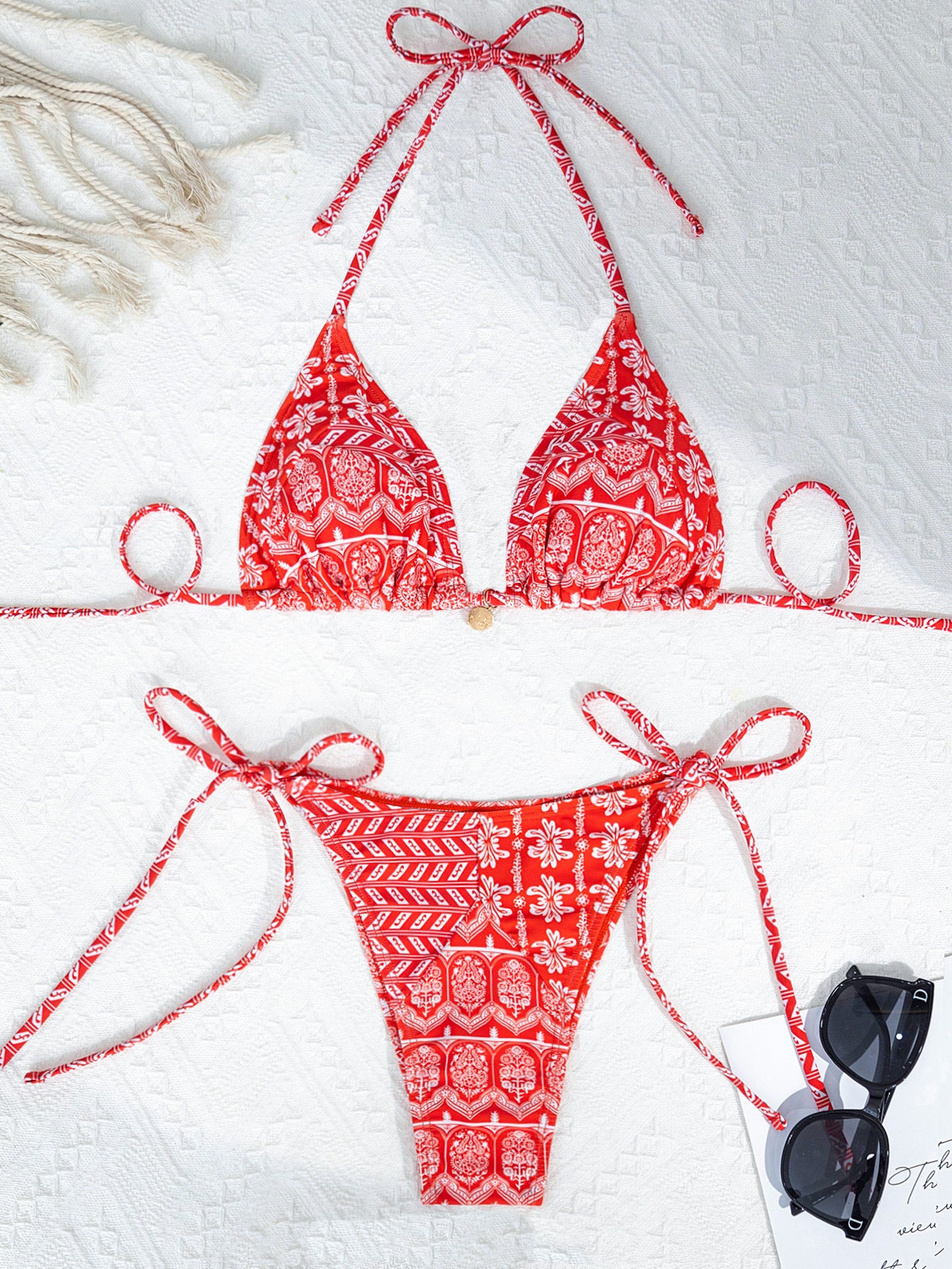 Bikini triangulo estampado varios colores