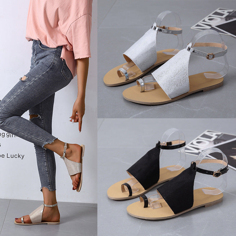 Sandalia plana - 3 colores