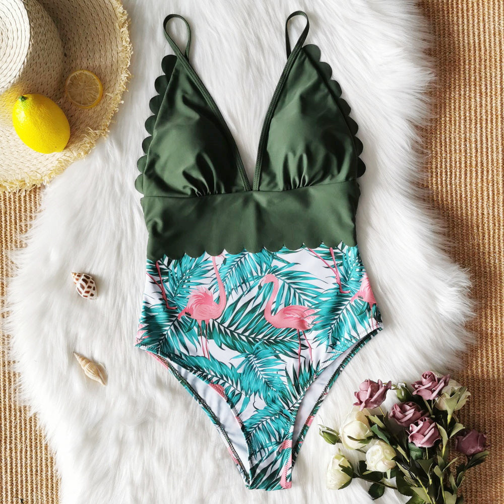 Bañador con escote - firme sujeción 8 colores