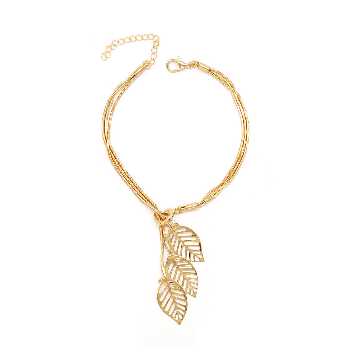 Pulsera Plumas - Plateado o Dorado