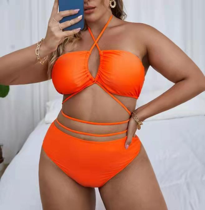 Bikini tirante cruzado cintura - Curvi size