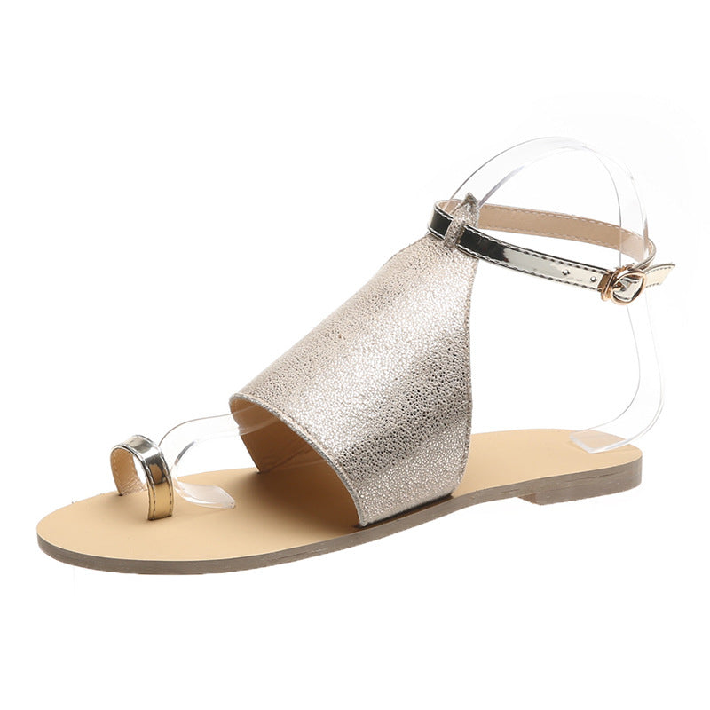 Sandalia plana - 3 colores