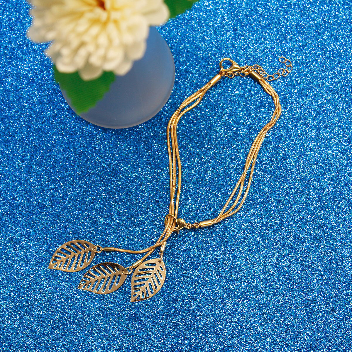 Pulsera Plumas - Plateado o Dorado