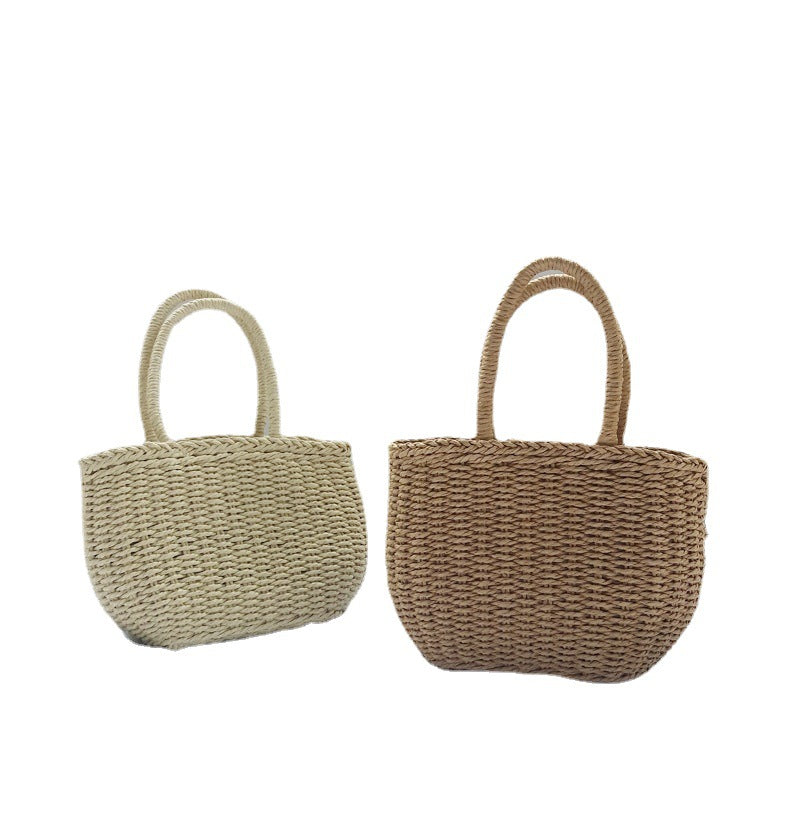 Bolso de mano paja - 2 tonos a elegir
