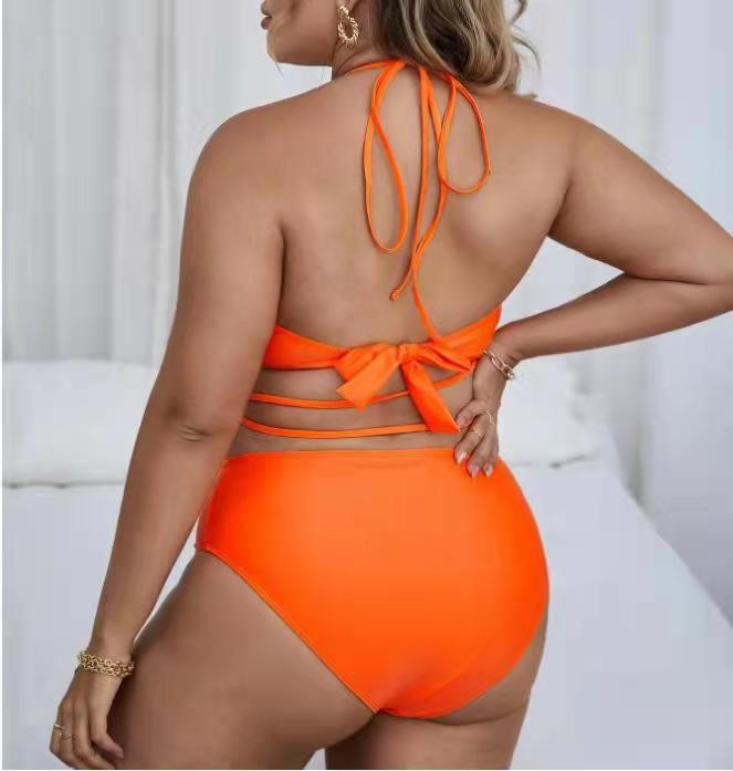 Bikini tirante cruzado cintura - Curvi size