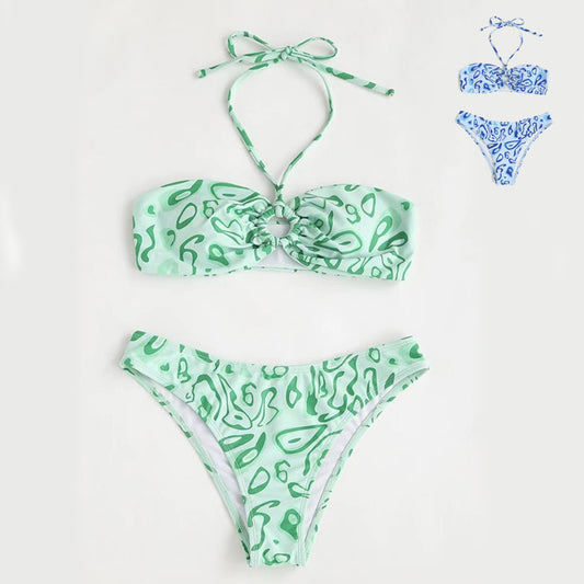 Bandeau Bikini dos colores