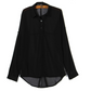 Camisa mujer oversize blanca, verde o negra