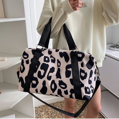 Bolsa deportiva animal print Rosa o Negra