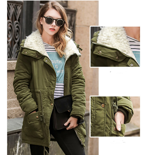 Parka mujer varios colores