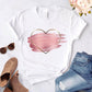 Camisetas casual Love - elige tu dibujo hay 6 diferentes