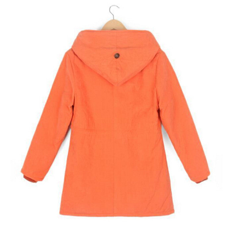 Plus Size Parka mujer interior borreguito 4 colores distintos