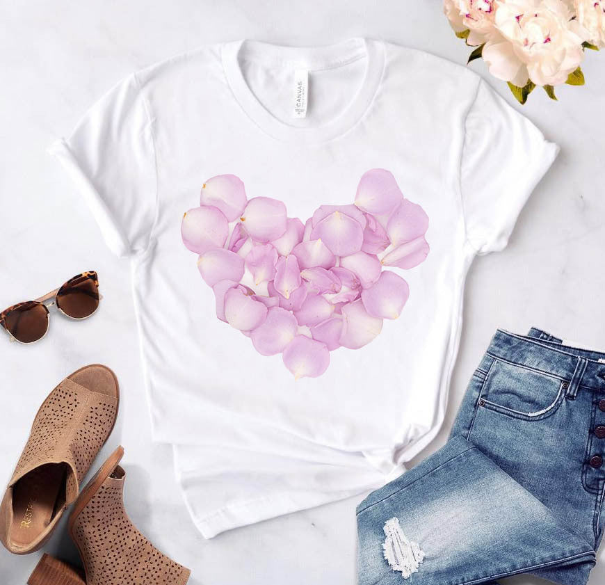 Camisetas casual Love - elige tu dibujo hay 6 diferentes