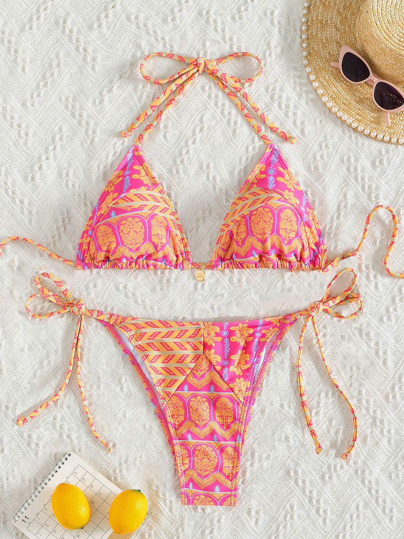 Bikini triangulo estampado varios colores