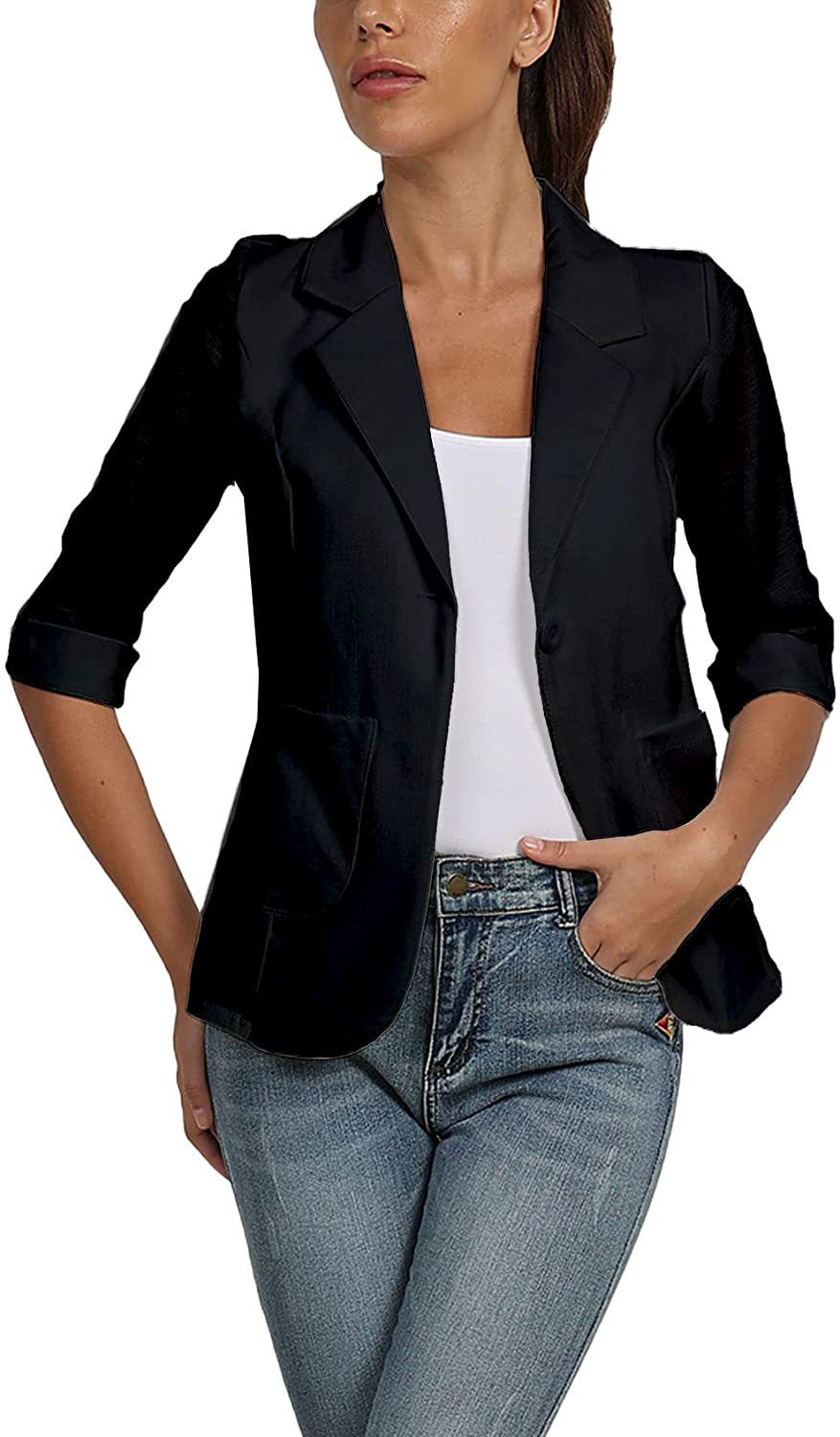 Blazer mujer casual 3 colores diferentes