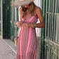 Vestido mujer Boho chic largo