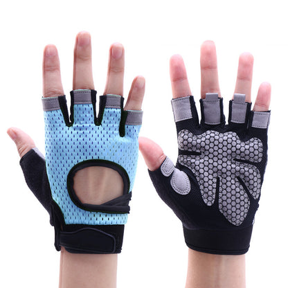 Guantes protectores pesas o ciclo unisex varios colores