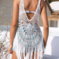 Vestido Croché Blanco playero