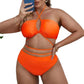 Bikini tirante cruzado cintura - Curvi size