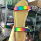 Sandalia Tira multicolor