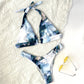 Bikini anilla Blue sea