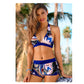 Bikini Halter con Short de baño