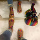 Sandalia Tira multicolor