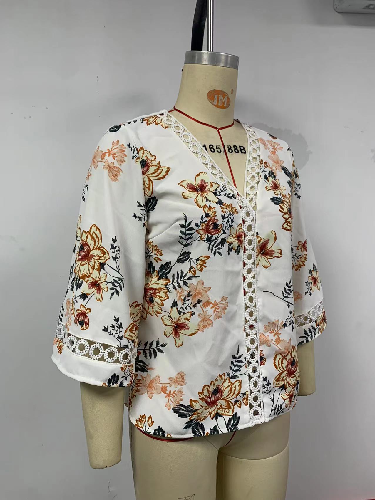 Casual Blusa Flores